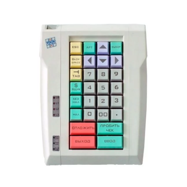 Программируемая клавиатура POSUA LPOS-032-Mxx (PS/2) grey