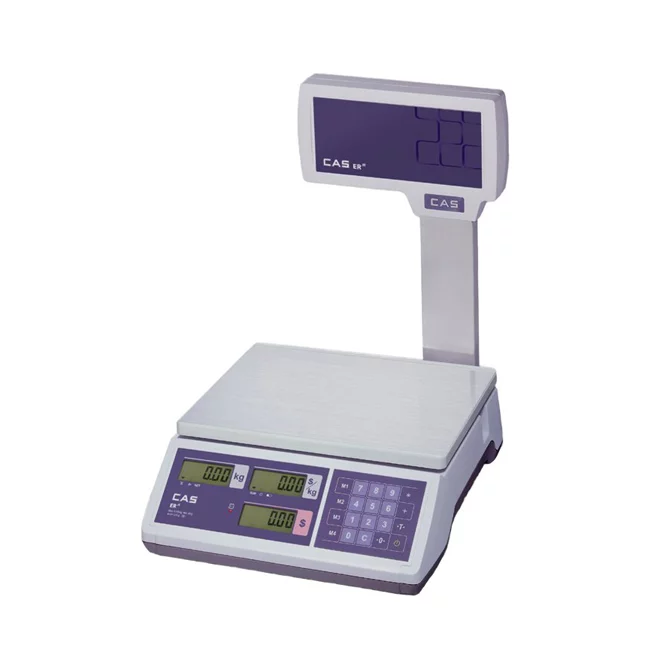 Торговые весы CAS ER-JR 30 CBU (со стойкой)