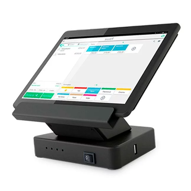 POS-система NCR Silver ЛАЙТ, планшет, подставка, USB-хаб, БП; ККТ Ш-ЛАЙТ-01Ф с ФН 13/15 мес.