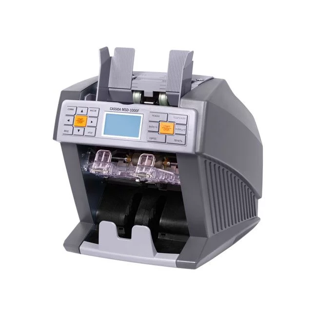Сортировщик банкнот CASSIDA MSD - 1000 F/D, сортировка банкнот по степени ветхости, технология CIS по двум сторонам банкноты