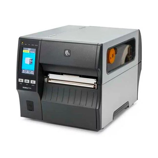 Принтер этикеток Zebra ZT421 (203 dpi, RS-232, USB, Ethernet, Bluetooth, USB Host, нож, лоток для приёма отрезанной этикетки, Арт. ZT42162-T2E0000Z) картинка товара AuTrade.ru