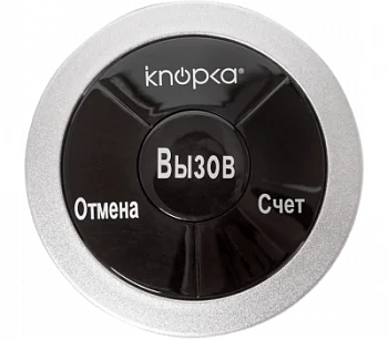 Кнопка вызова iKnopka APE330 (серебристый, круглый, APE330-3RSx) картинка товара AuTrade.ru
